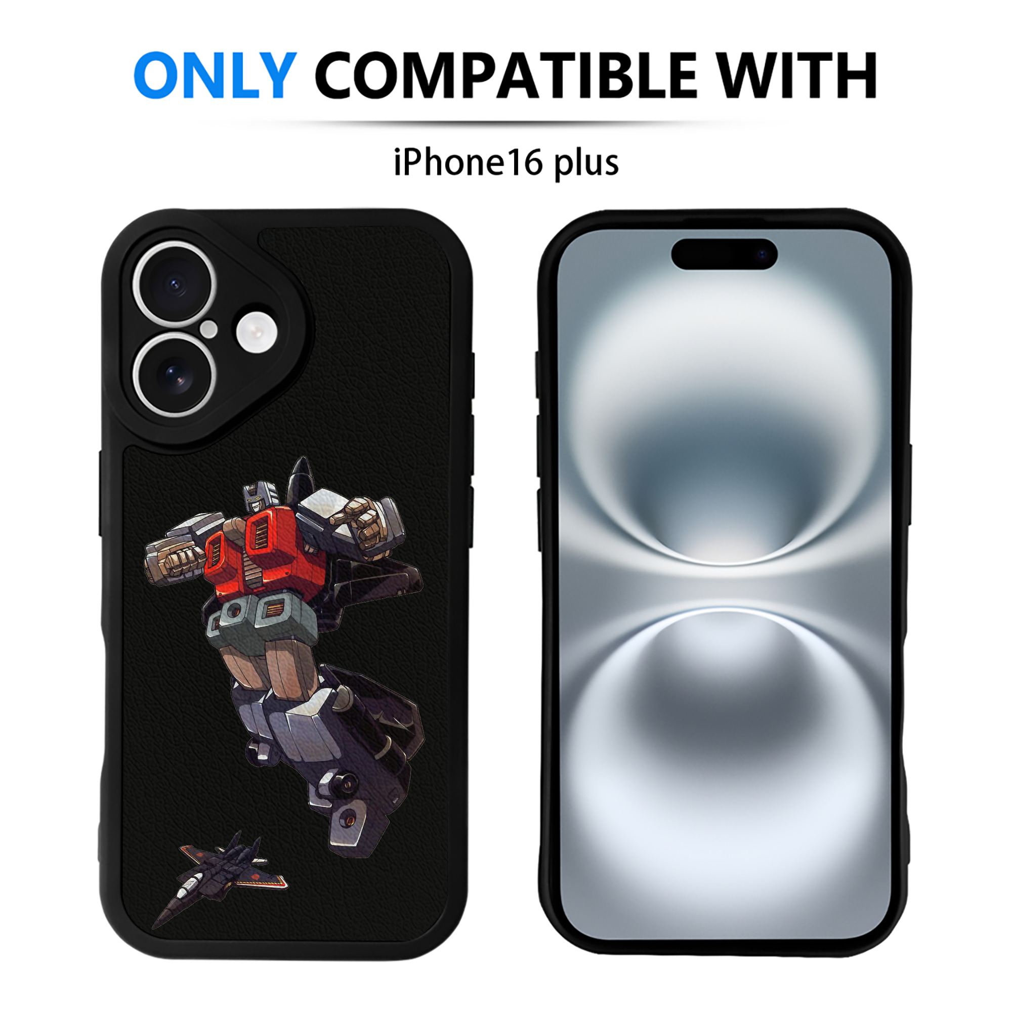 （画像用）  【iPhone 16シリーズ対応】シリコンスマホケース（レザー調） 材質：シリコン